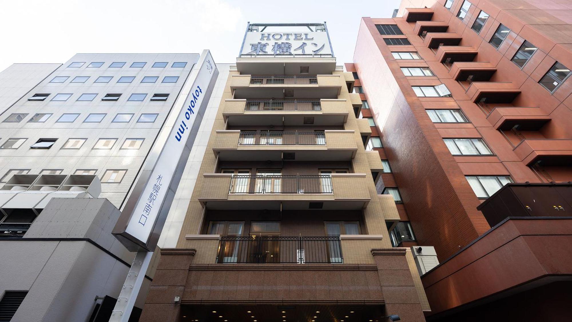 Toyoko Inn Hokkaido Sapporo-Eki Minami-Guchi Exterior foto